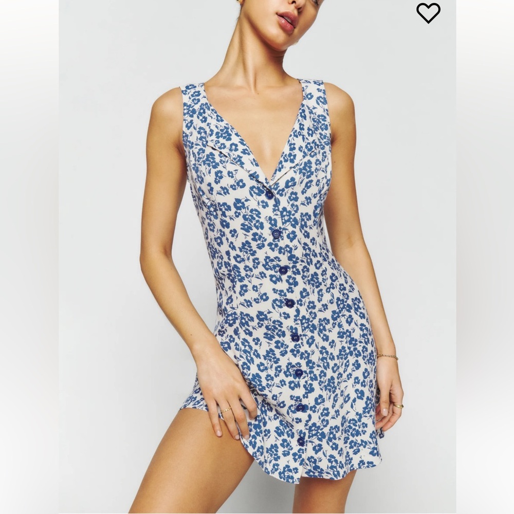 New Reformation Rilynn Mini Dress
